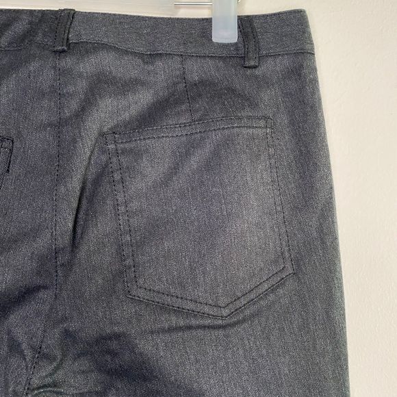 NEW WORTH woman's size 8 wide leg black career classic made in USA slacks pants - Picture 6 of 10